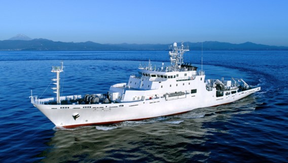 JMA research vessel (Ryofu Maru)